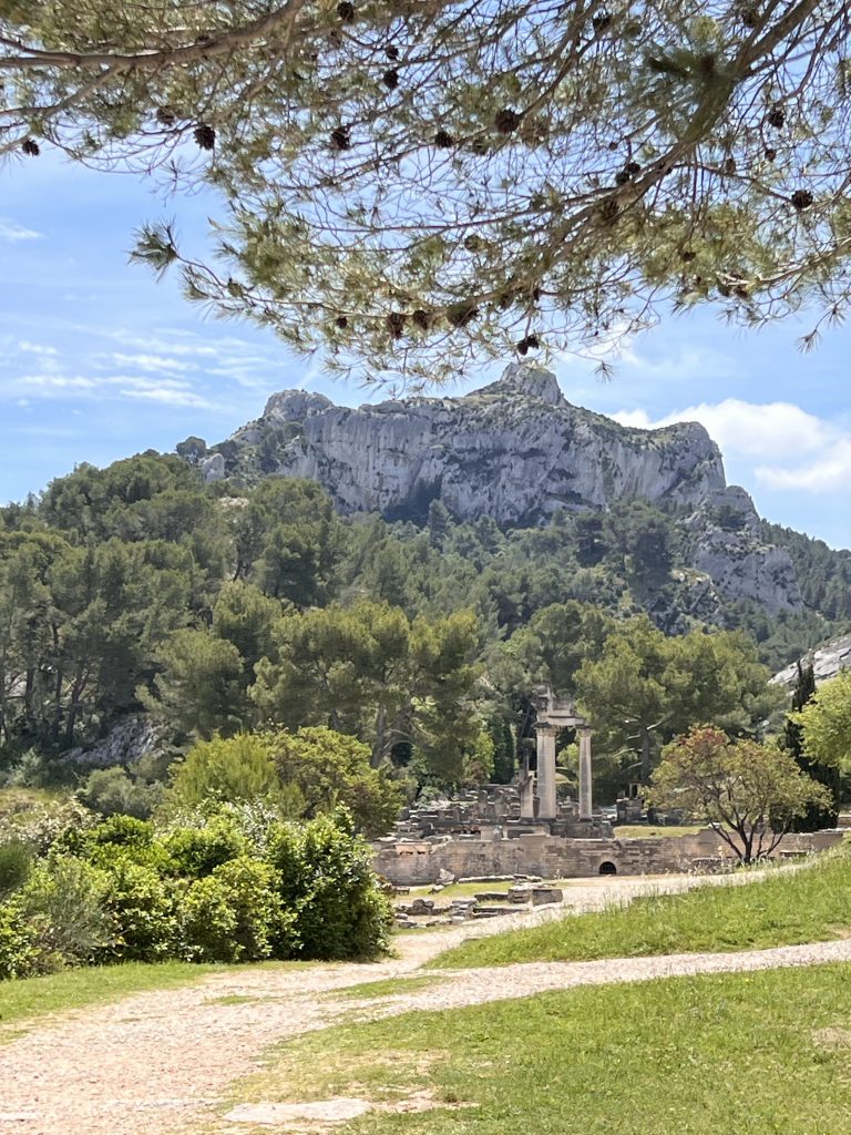 Glanum - Blick auf die Alpinen